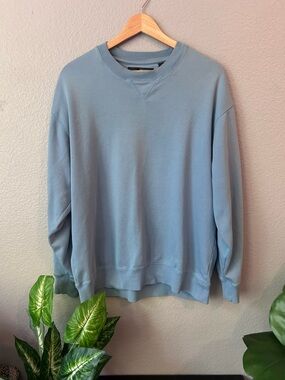 Greg Norman Collection Men's Crewneck Sweater - Light Blue